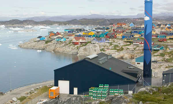  Một nhà máy điện chạy dầu ở Ilulissat, Greenland - lãnh thổ tự trị của Đan Mạch đang tìm kiếm độc lập hoàn toàn. Ảnh: Alamy