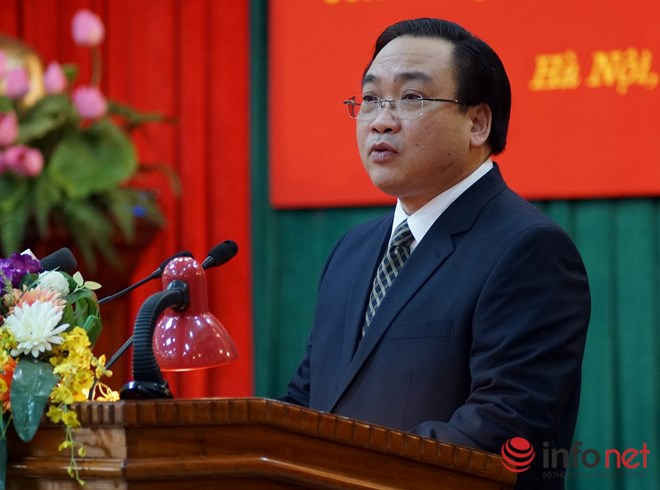 Ông Hoàng Trung Hải - Ủy viên Bộ Chính trị - tân Bí thư Thành ủy Hà Nội 