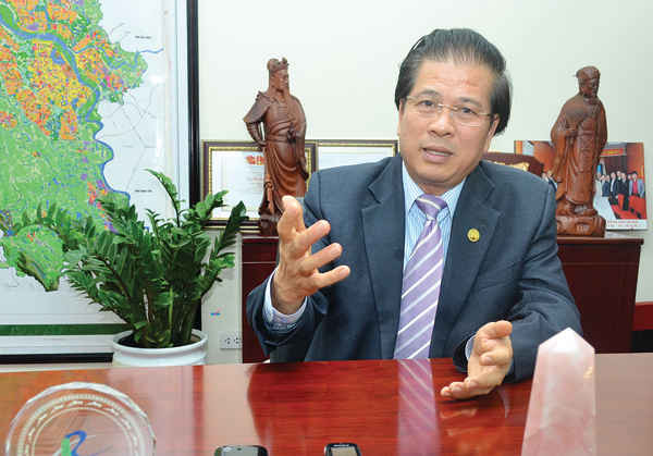 Ông Nguyễn Thế Điệp, Phó Chủ tịch CLB BĐS Hà Nội.
