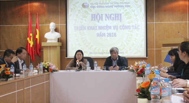 Thứ trưởng Nguyễn Thị Phương Hoa và Thứ trưởng Nguyễn Linh Ngọc cùng chủ trì Hội nghị