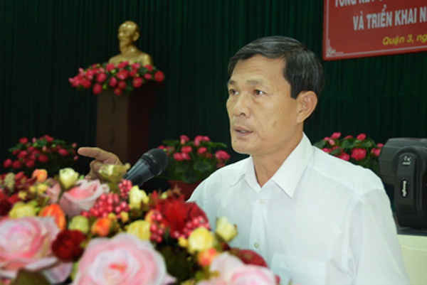 Ông Nguyễn Văn Diệu - tân Bí thư Quận ủy quận 7
