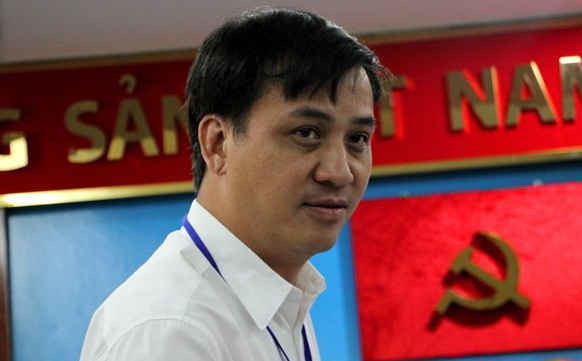Ông Lê Hòa Bình - tân Chủ tịch UBND quận 7 - Ảnh: Infonet