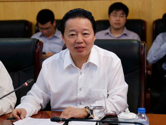 Ủy viên Trung ương Đảng, Thứ trưởng Bộ TN&MT Trần Hồng Hà được giới thiệu ứng cử ĐBQH khóa XIV. 