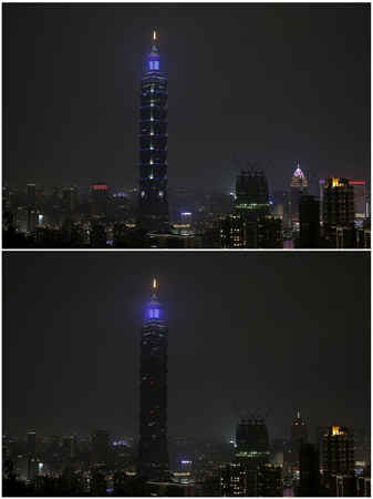 Đài Bắc 101 – tòa nhà chọc trời của Đài Loan. Ảnh: Tyrone Siu / Reuters