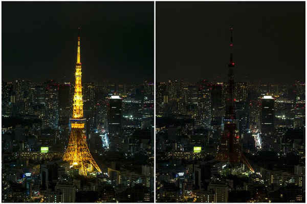 Tháp Tokyo, Nhật Bản. Ảnh: Thomas Peter / Reuters