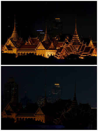Đại Điện (Grand Palace) ở Bangkok, Thái Lan. Ảnh: Jorge Silva / Reuters