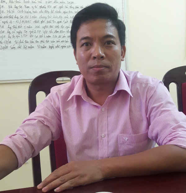 Ông Nguyễn Tiến Mạnh, Chủ tịch UBND Phường Đồng Tiến