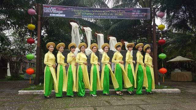 Làng Lụa Hội An, nơi diễn ra Festival văn hóa tơ lụa Việt Nam - Châu Á 2016