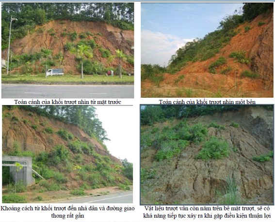 Ngày 7/4, Sở TN&MT tỉnh Yên Bái đã ban hành công văn về việc tiếp tục cảnh báo các khu vực có nguy cơ xảy ra trượt lở đất đá. Ảnh: Bản đồ cảnh báo trượt lở do Bộ TN&MT cảnh báo