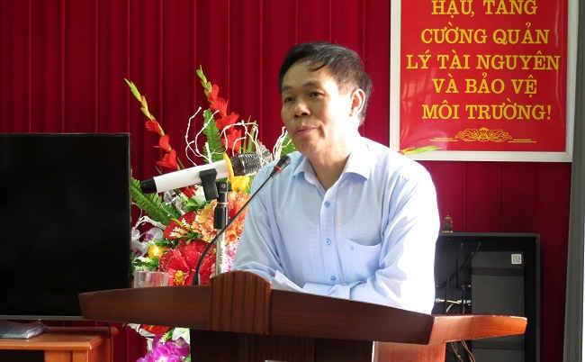 Ông Nguyễn Văn Khánh, Giám đốc Sở TN&MT tỉnh Yên Bái.