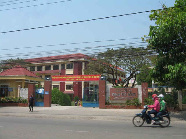 Dự án trường ĐH Phạm Văn Đồng tại 986 đường Quang Trung, TP. Quảng Ngãi, tỉnh Quảng Ngãi