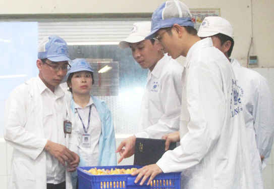 Kiểm tra VSAT thực phẩm công ty Long Hải