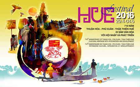 Poster Festival Huế 2016