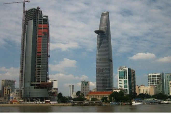 Dự án Saigon One  Tower  có vị trí tuyệt đẹp bên sông Sài Gòn đã ngừng thi công từ mấy năm nay