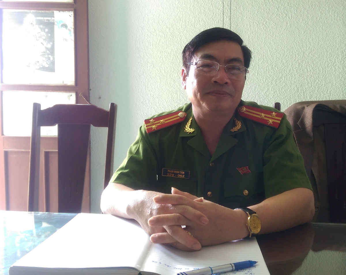 Thượng tá Phạm Minh Tâm, Phó trưởng Công an thị xã Bỉm Sơn