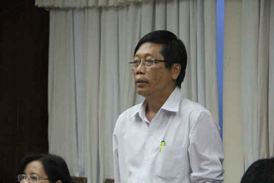 Ông Nguyễn Phước Trung cho biết cá chết do ô nhiễm cục bộ và khí độc