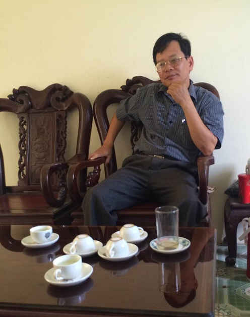 Ông Ngô Đại Tá – Phó Chủ tịch UBND xã Thiệu Ngọc một mực từ chối cung cấp thông tin cho PV