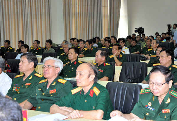 lãnh đạo Hội CCB các tỉnh phía Bắc tham dự hội thảo