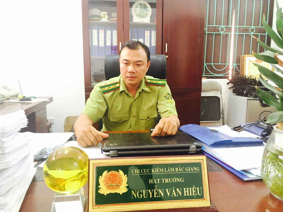 Hạt trưởng Hạt Kiểm lâm Sơn Động quyết định chuyển hồ sơ sang Cơ quan CSĐT