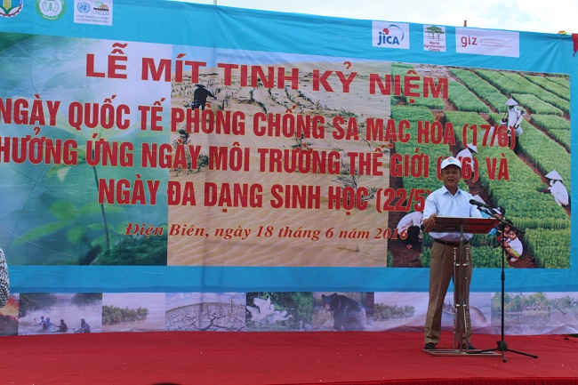 Ông Hà Công Tuấn, Thứ trưởng Bộ Nông nghiệp và Phát triển nông thôn phát biểu chỉ đạo