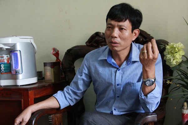 Ông Nguyễn Thái Dũng - Phó Chủ tịch thị trấn Yên Lạc, huyện Yên Lạc, tỉnh Vĩnh Phúc