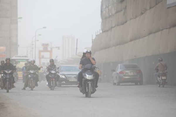 Chỉ số ô nhiễm về không khí, khói bụi tại Hà Nội ngày một tăng cao