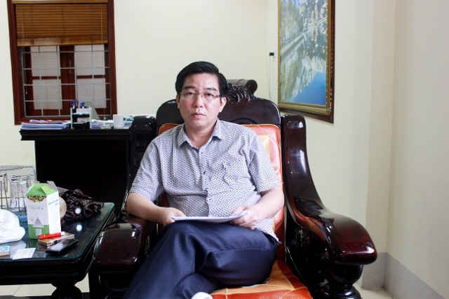 Ông Lê Tân Phong, Phó chủ tịch UBND huyện Sa Pa, trả lời PV Báo TN&MT