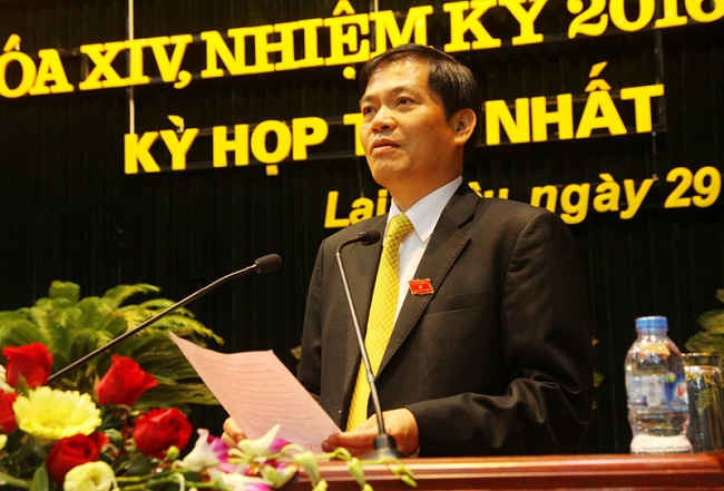 Ông Đỗ Ngọc An, Chủ tịch UBND tỉnh Lai Châu khóa XIV, nhiệm kỳ 2016-2021
