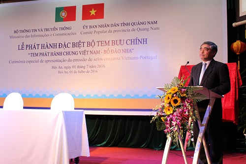Thứ trưởng Nguyễn Minh Hồng phát biểu tại sự kiện