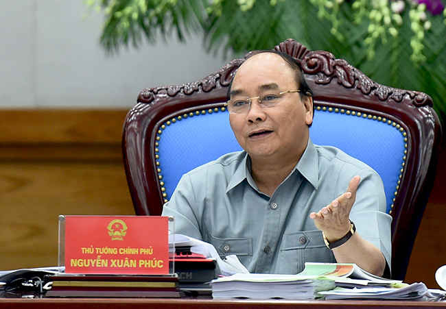 Thủ tướng Nguyễn Xuân Phúc chủ trì phiên họp thường kỳ tháng 6/2016 của Chính phủ 