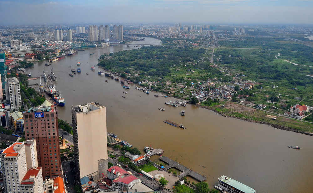 Một góc sông Sài Gòn. (Ảnh: MH)
