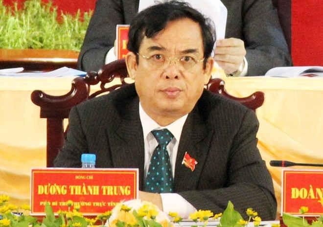 Ông Dương Thành Trung - Chủ tịch UBND tỉnh Bạc Liêu 