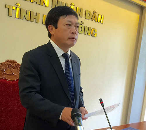 Ông Đoàn Văn Việt - Chủ tịch UBND tỉnh Lâm Đồng 