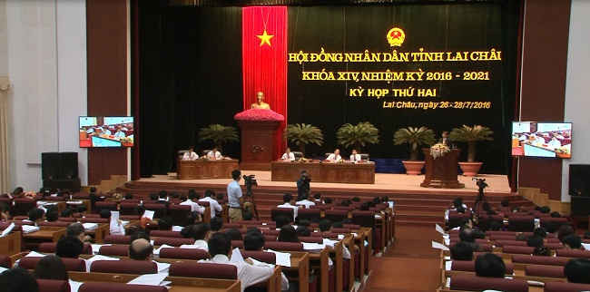 Toàn cảnh kỳ họp thứ 2 HĐND tỉnh Lai Châu khóa XIV