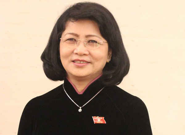 Bà Đặng Thị Ngọc Thịnh tiếp tục được Quốc hội khóa XIV bầu làm Phó Chủ tịch nước