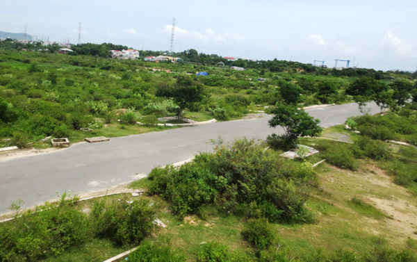 Dự án Metropolitan (TP Vũng Tàu) bị bỏ hoang, cỏ mọc um tùm