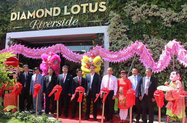 Lễ khai trương tổ hợp nhà mẫu dự án Diamond Lotus Riverside