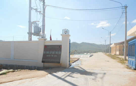 BCLCTR huyện Tây Sơn được đầu tư xây dựng cơ sở hạ tầng khá bài bản, quy mô, song đến nay chưa thể hoạt động.