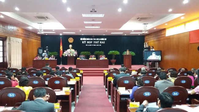 Toàn cảnh kỳ họp thứ 2 HĐND tỉnh Sơn La khóa XIV