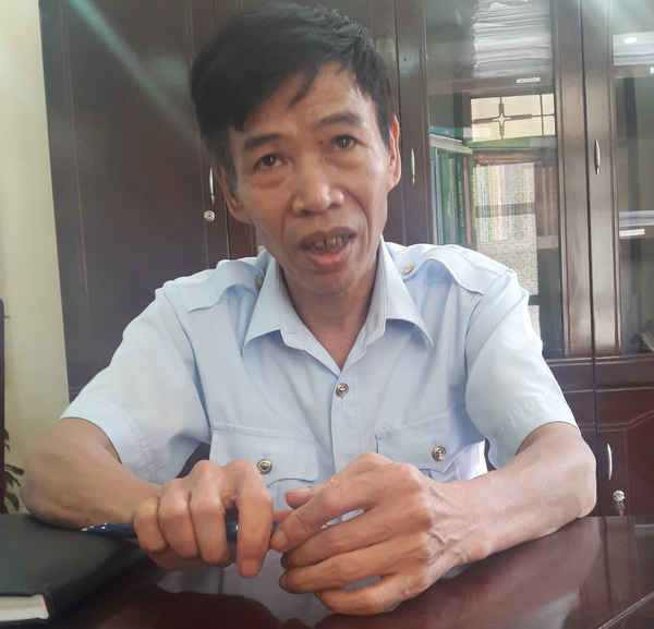 Ông Nguyễn Văn Giảng, Chánh thanh tra Sở TN&MT tỉnh Sơn La 