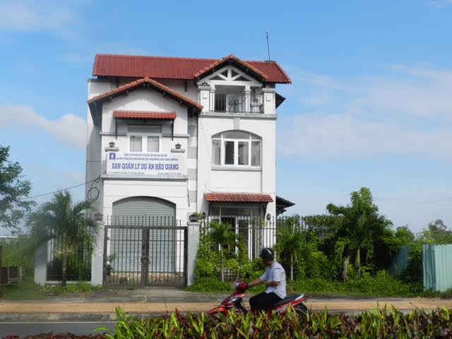 Chỉ có 1 căn nhà được PVC – SG xây để làm trụ sở Ban quản lý dự án