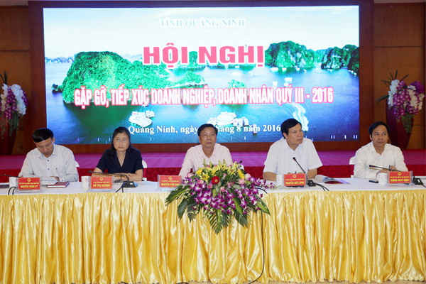 Lãnh đạo tỉnh Quảng Ninh chủ trì hội nghị