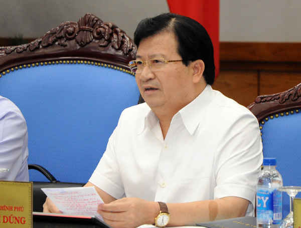Phó Thủ tướng Chính phủ Trịnh Đình Dũng - Ảnh: Việt Hùng 