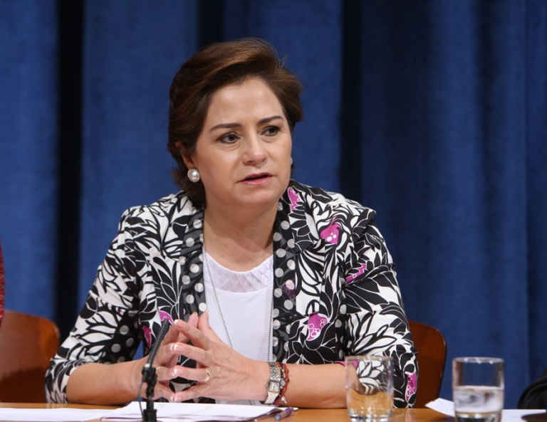 Bà Patricia Espinosa, Thư ký điều hành, khung Công ước Liên Hợp Quốc về biến đổi khí hậu (UNFCCC)