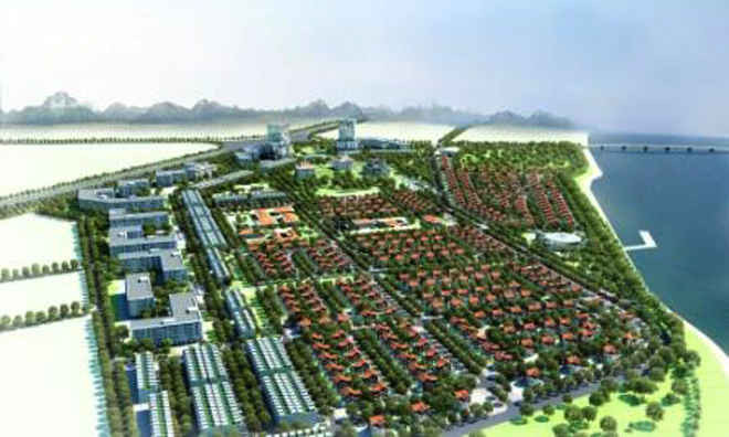 Mô hình Dự án Khu đô thị Chí Linh - Cửa Lấp
