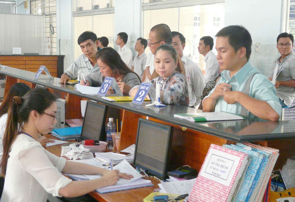 Cải cách thủ tục hành chính là một trong những nhiệm vụ trọng tâm, xuyên suốt trong chương trình công tác của Chính phủ. Ảnh: Hoàng Minh