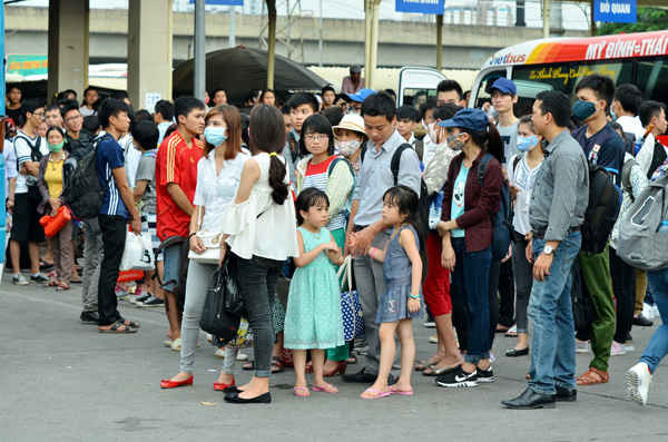Tuyến Quảng Ninh là tuyến tăng cường thêm rất nhiều xe để phục vụ hành khách