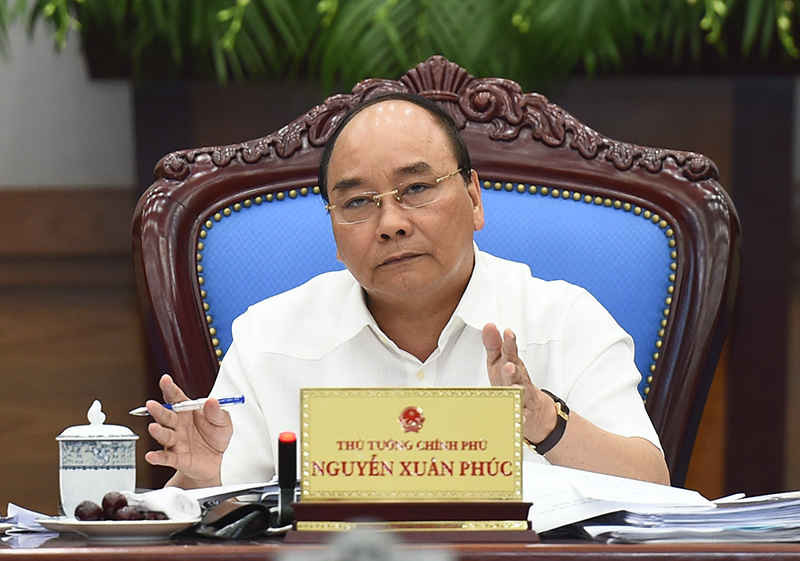 Thủ tướng Chính phủ Nguyễn Xuân Phúc phát biểu chỉ đạo tại Hội nghị trực tuyến toàn quốc về môi trường ngày 24/8/2016