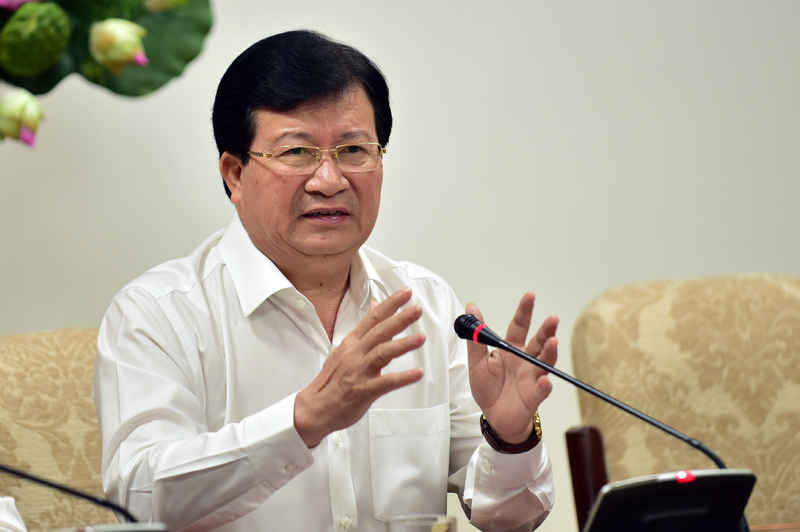 Phó Thủ tướng Chính phủ Trịnh Đình Dũng - Ảnh:Chinhphu.vn