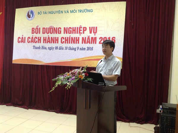 Ông Phạm Tân Tuyến, Phó vụ trưởng Vụ Tổ chức cán bộ